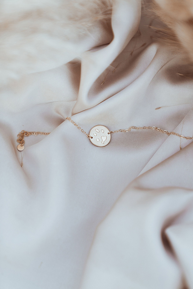 Gepersonaliseerde coin ketting