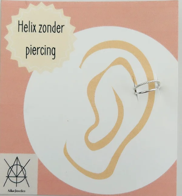 Helix dubbel met reliëf